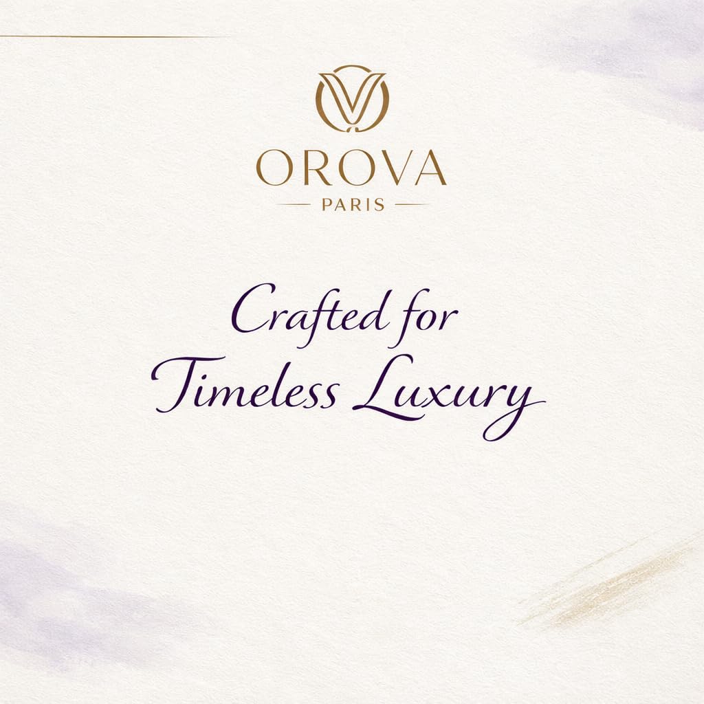 ORÖVA Paris Purple Oud Eau de Parfum – Dark Oriental Oud Perfume with Saffron, Pink Pepper & Warm Amber – Long Lasting Intense Unisex Luxury Fragrance, 3.4 oz (100 ml)